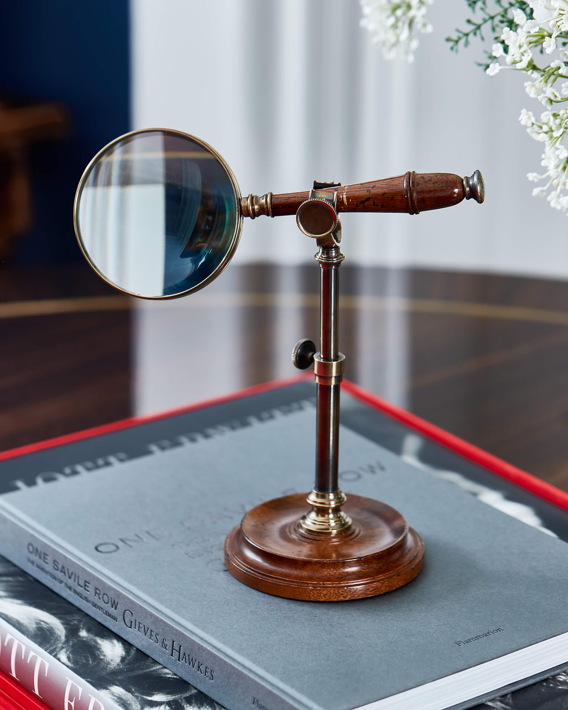 Magnifying Glass with Stand Brown/Bronze
