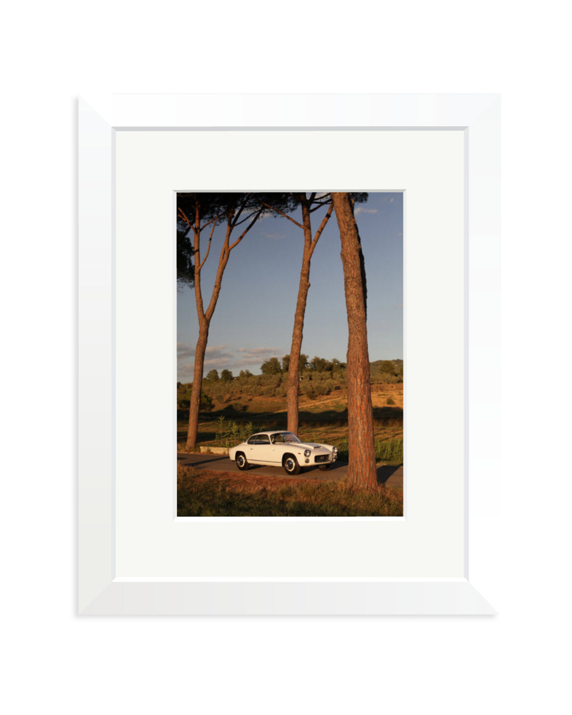 Lancia Flaminia Sport Zagato White / Small