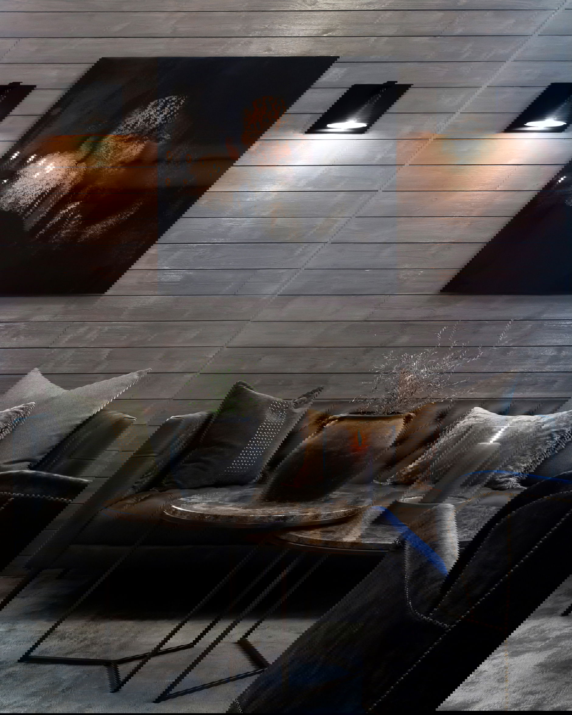 Anzio vägglampa singel svart