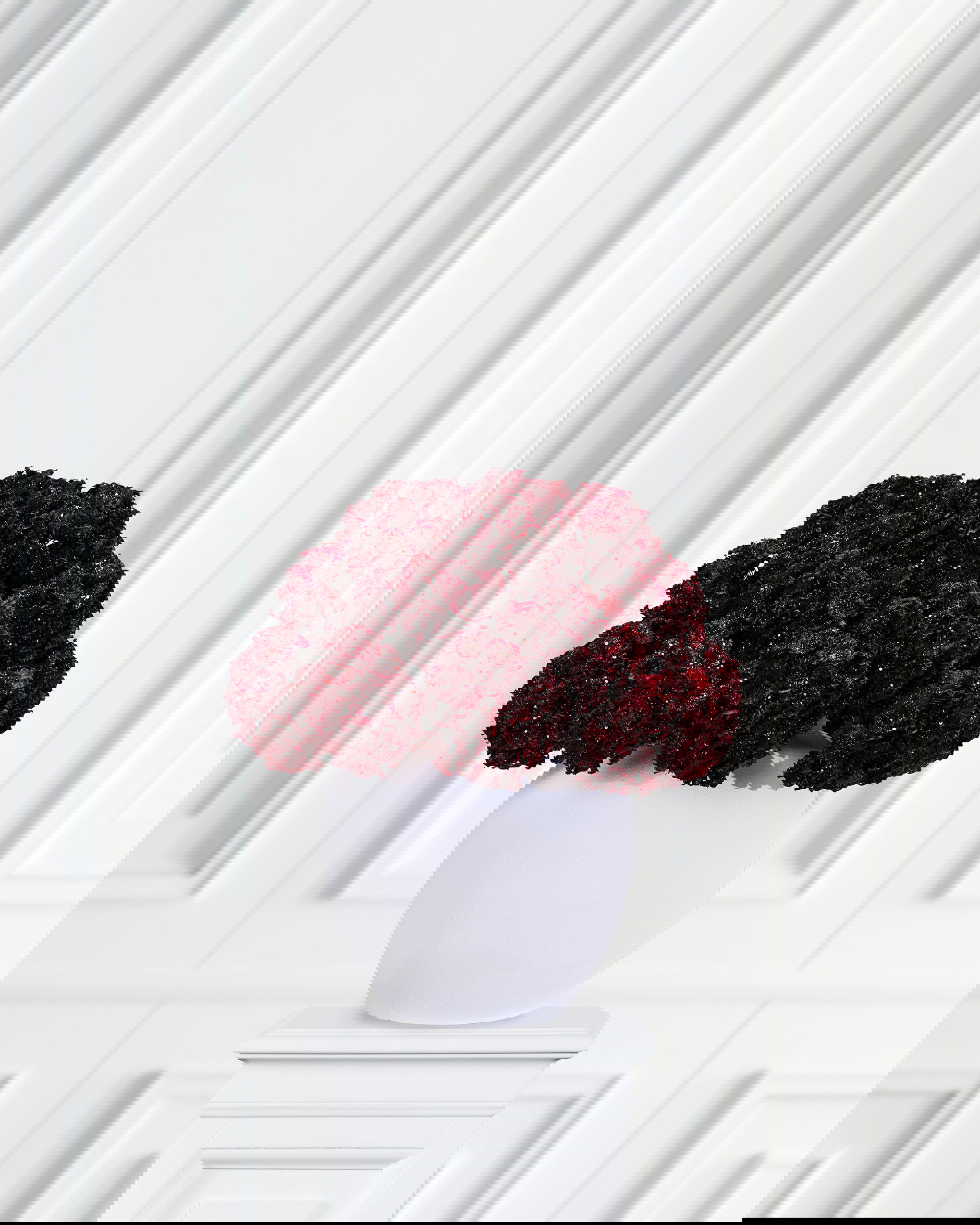 Hortensia decoratietak wijnrood