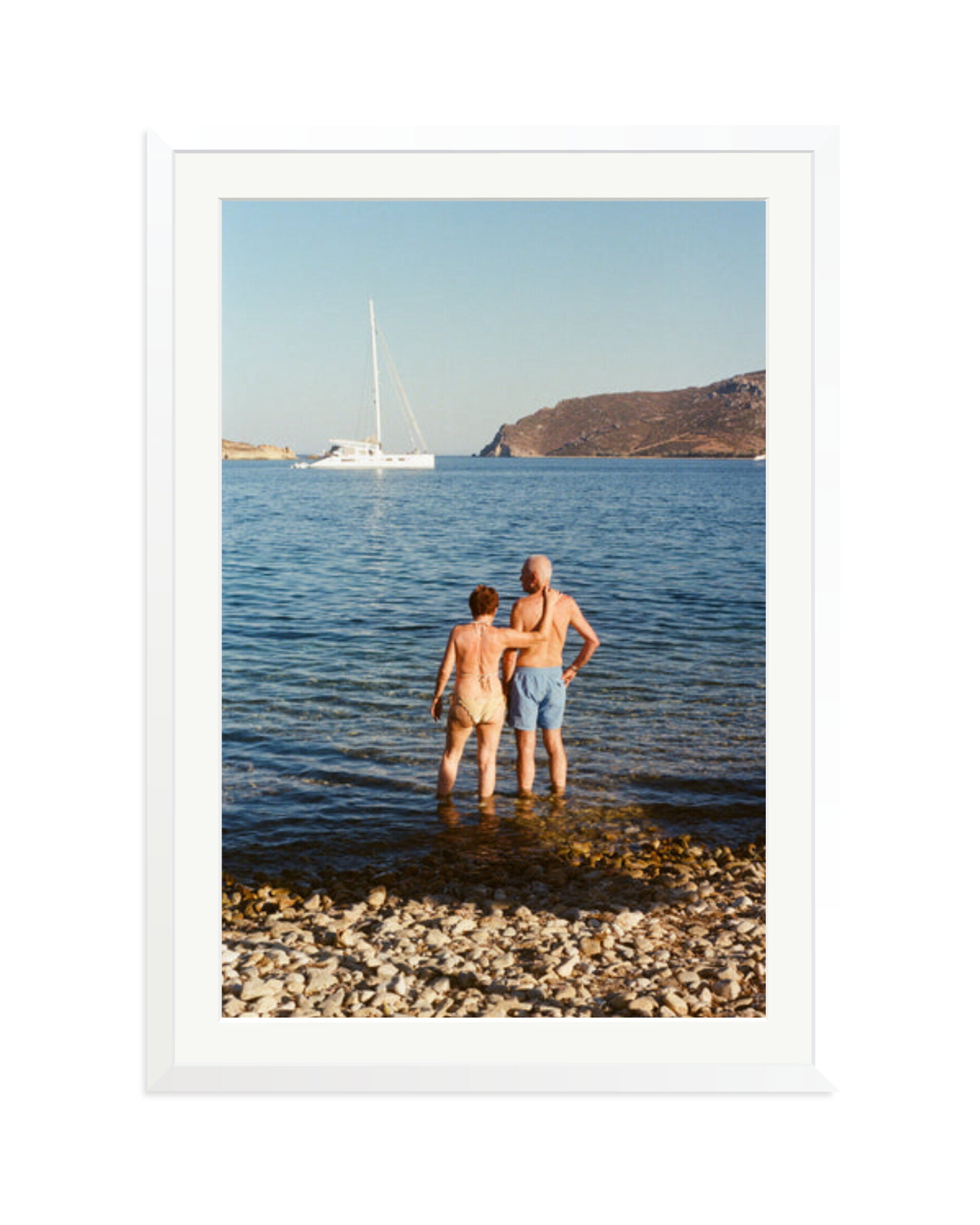 Couple in the Rocks White / XXL