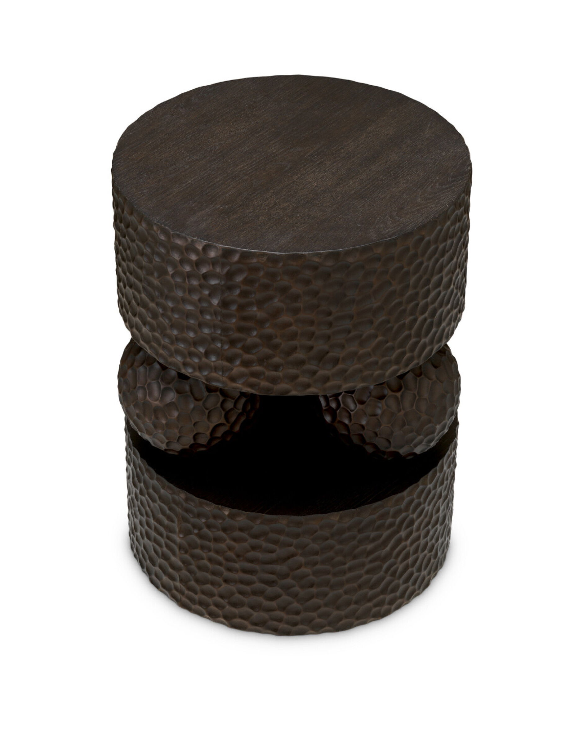 Thoren Side Table Ebony Oak Veneer