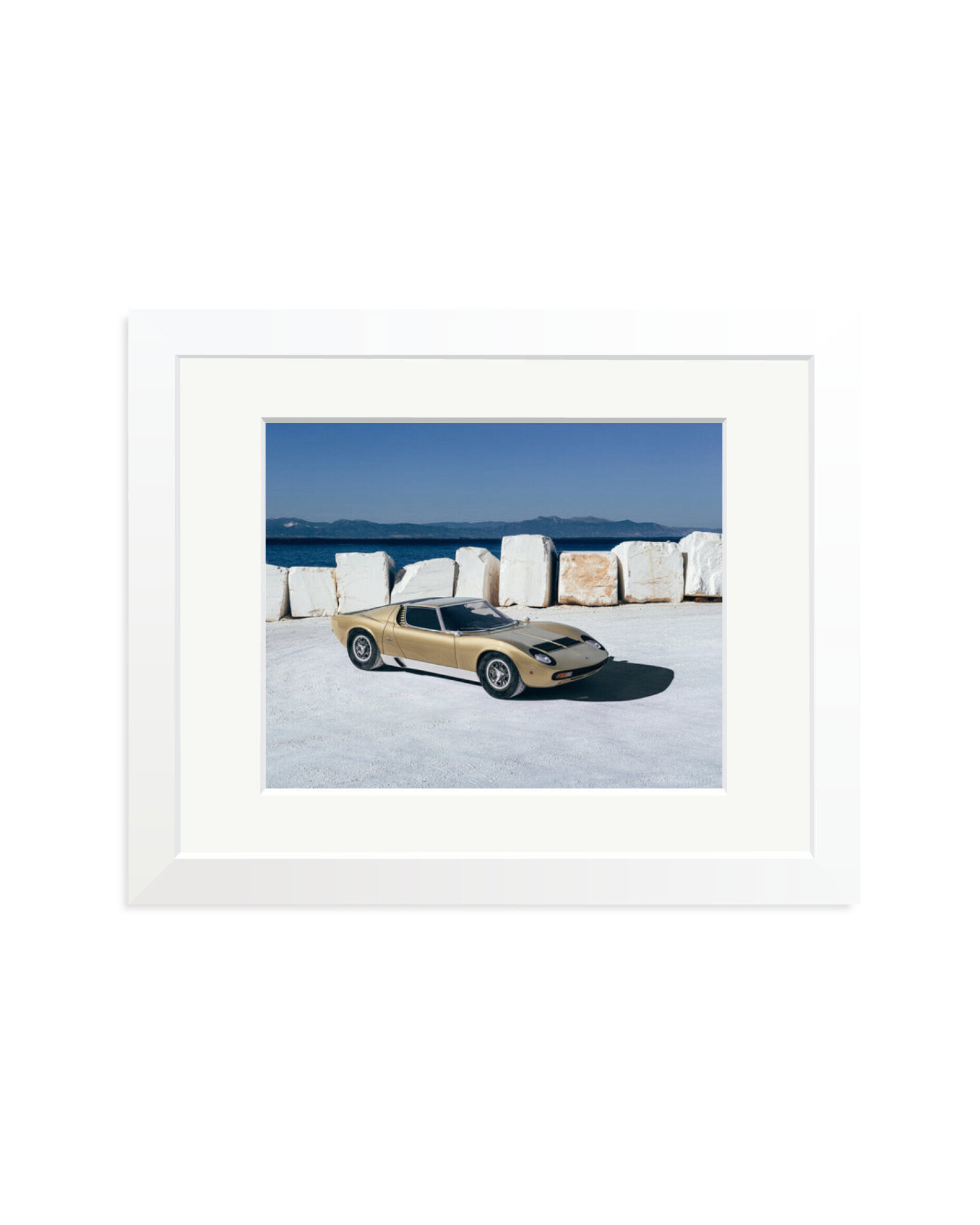 Lamborghini Miura in Greece White / Small