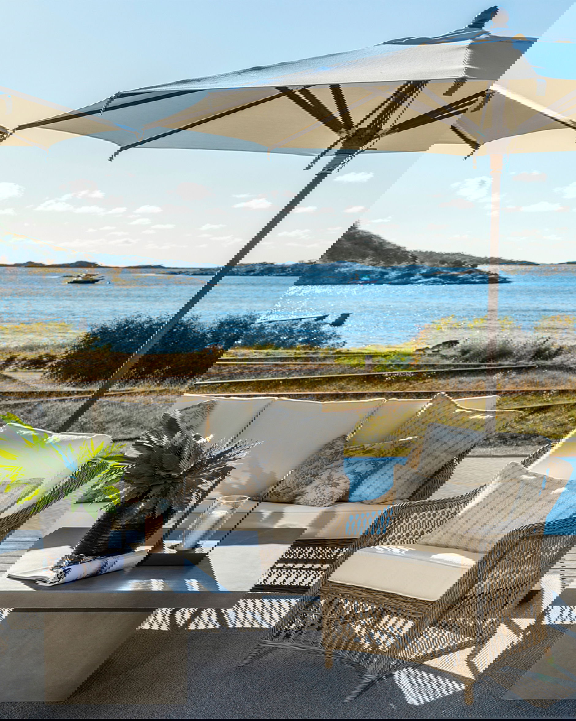 Traverse kuddfodral beige