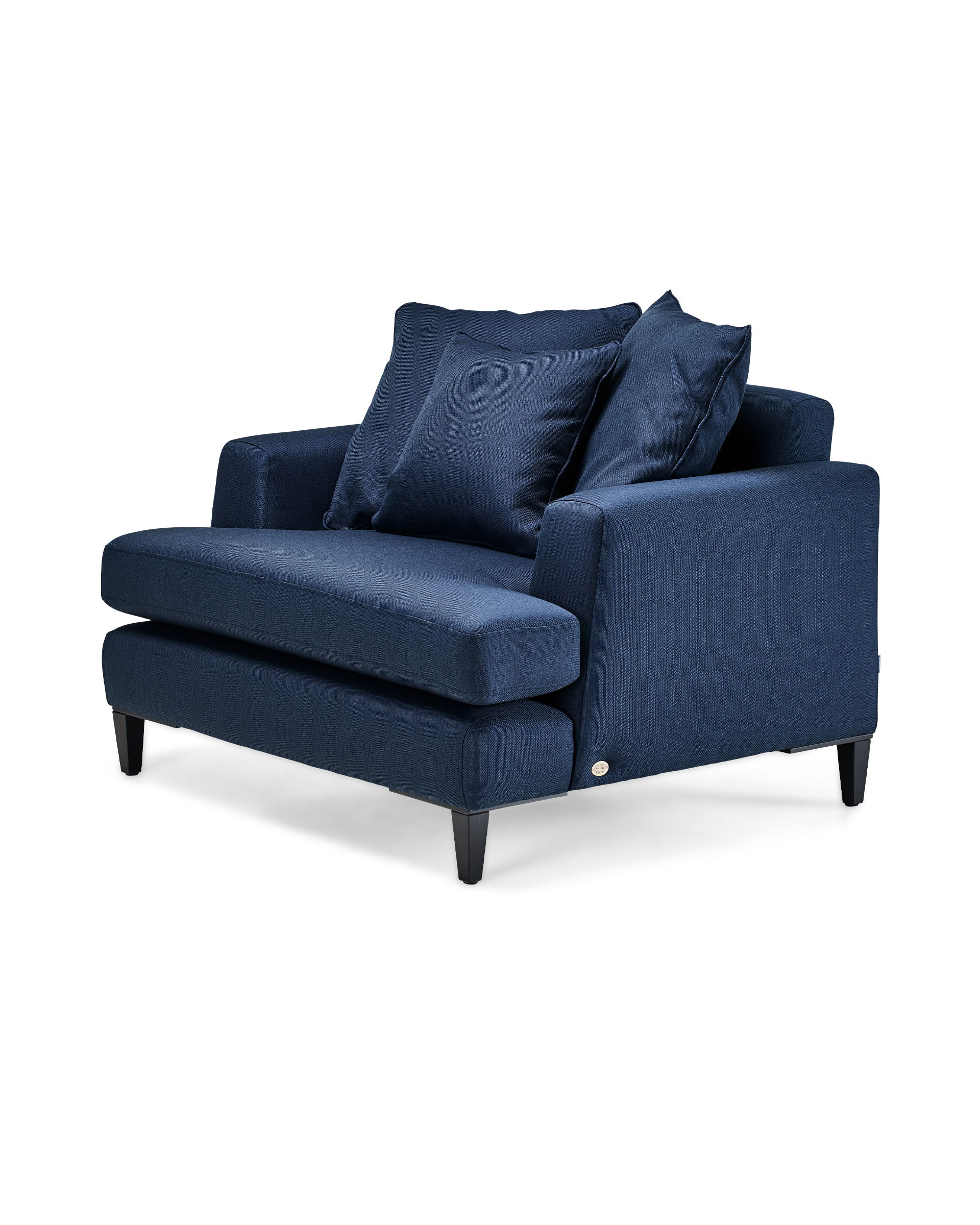 Los Angeles fåtölj 1,5-sits indigo