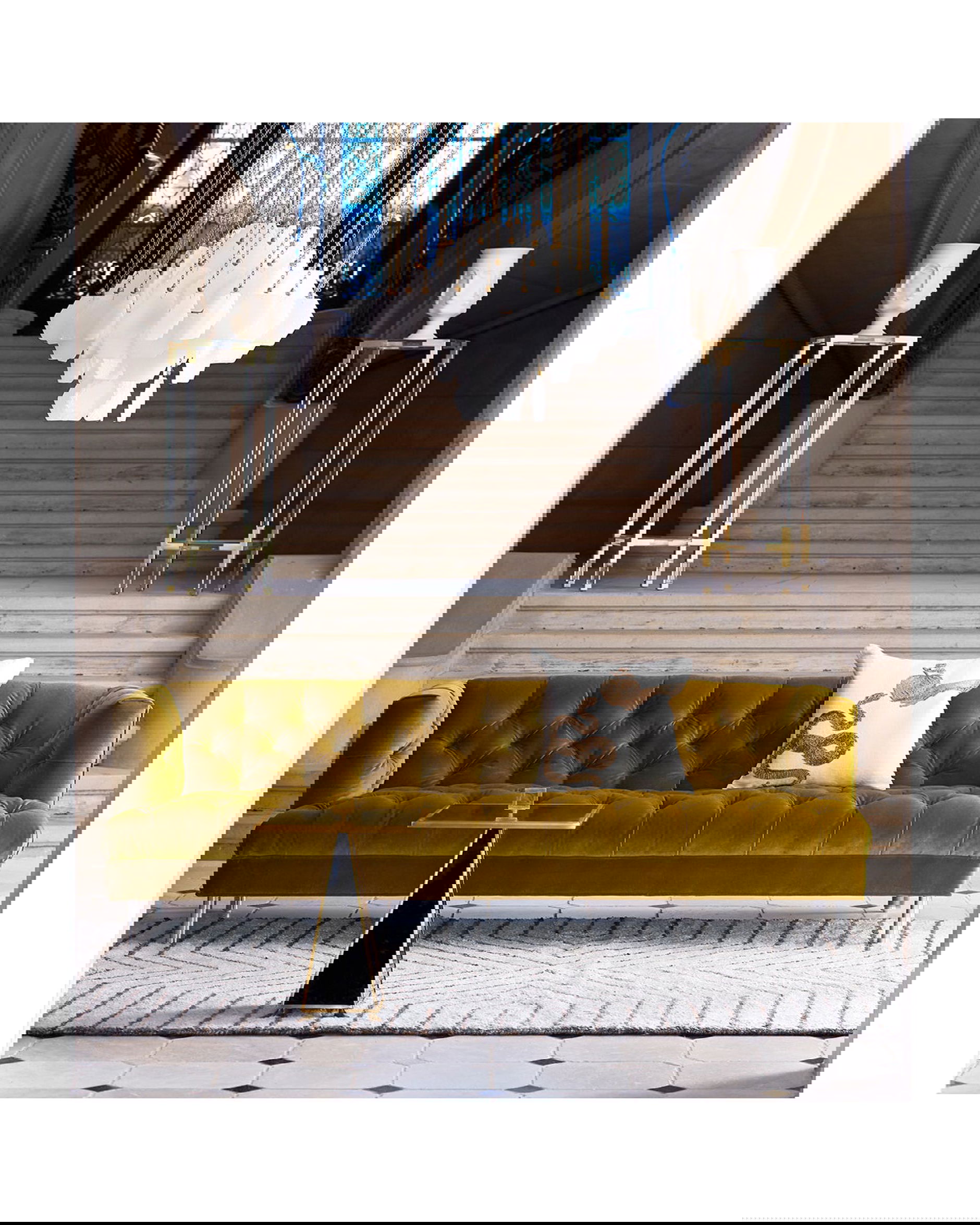 Jacques piedestal mässing