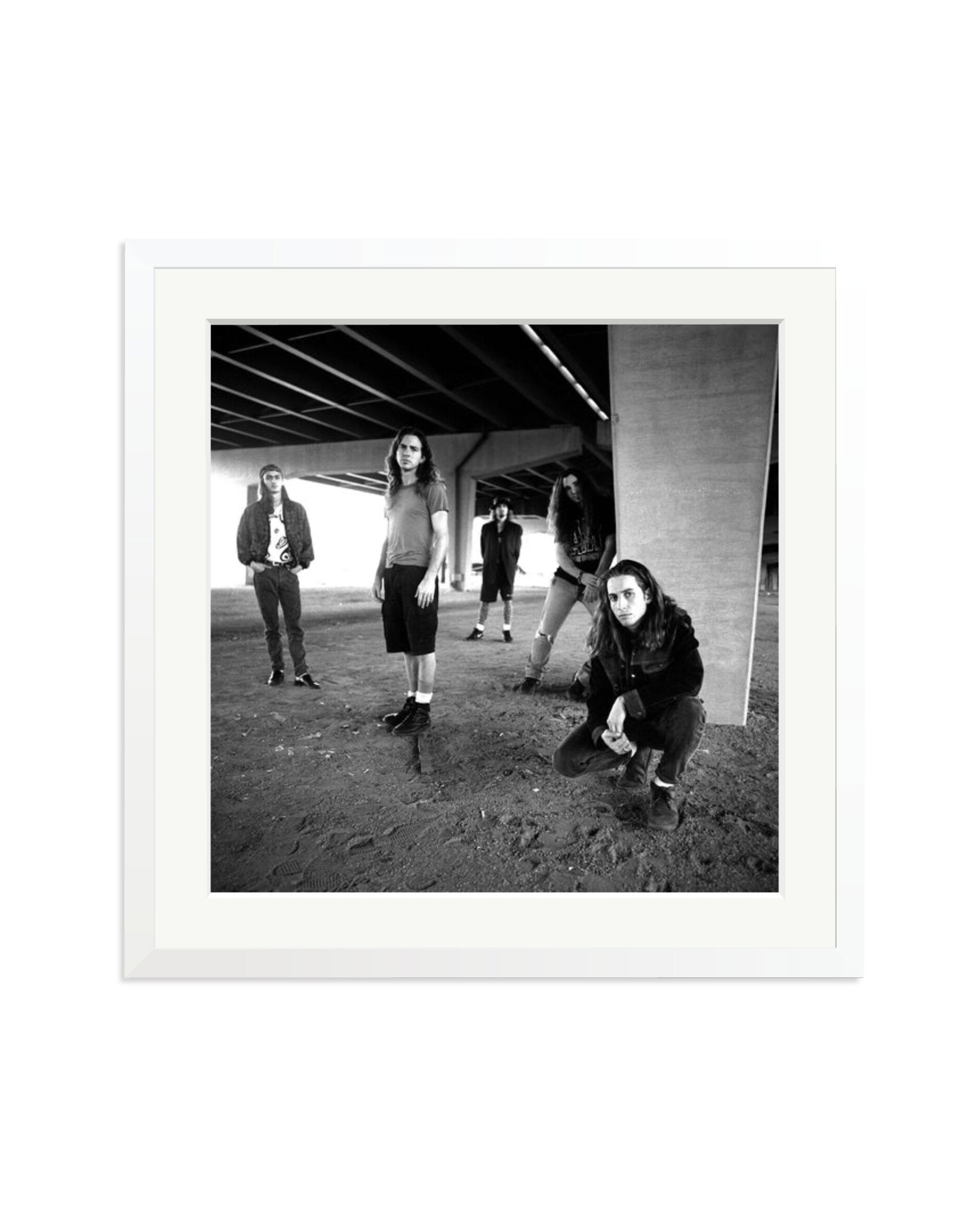 Pearl Jam in 1991 White / XL