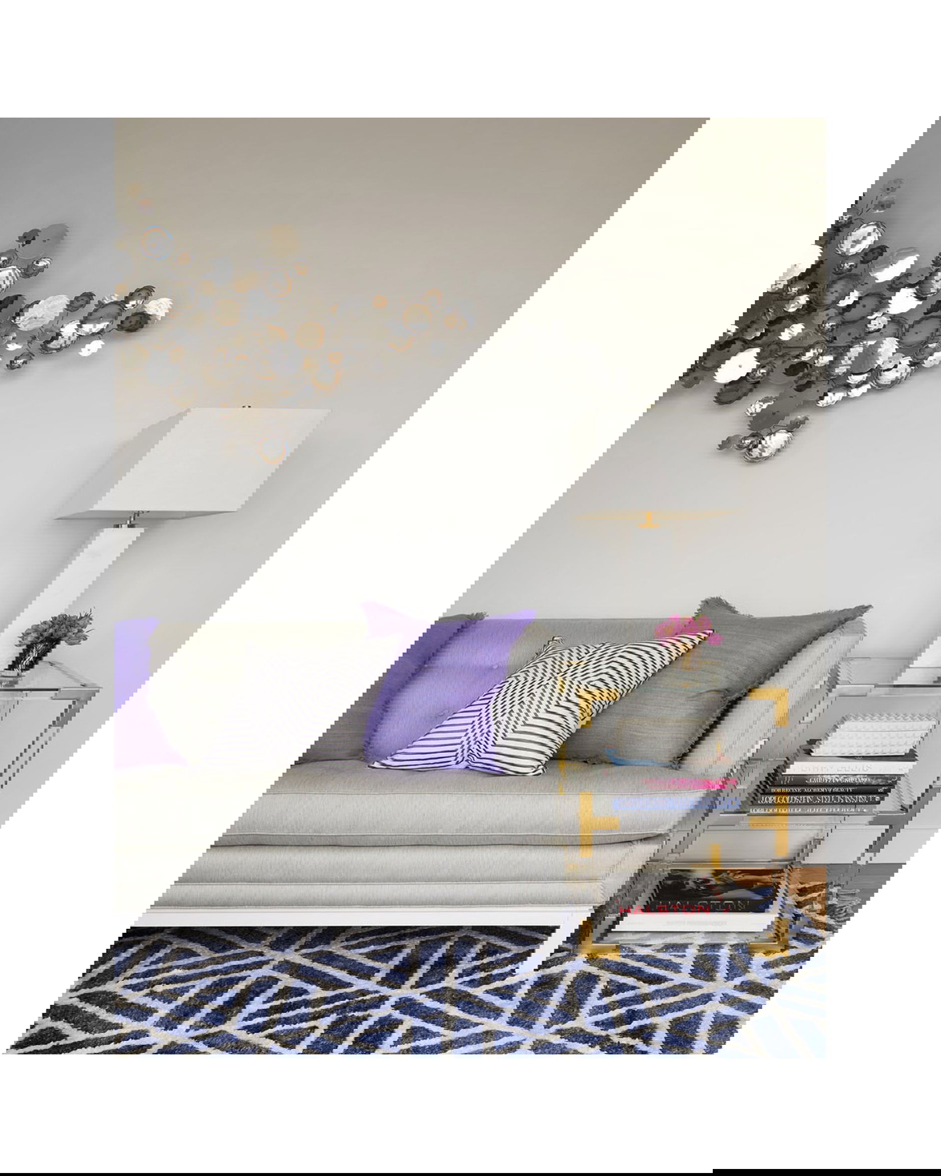 Jacques sidobord mässing