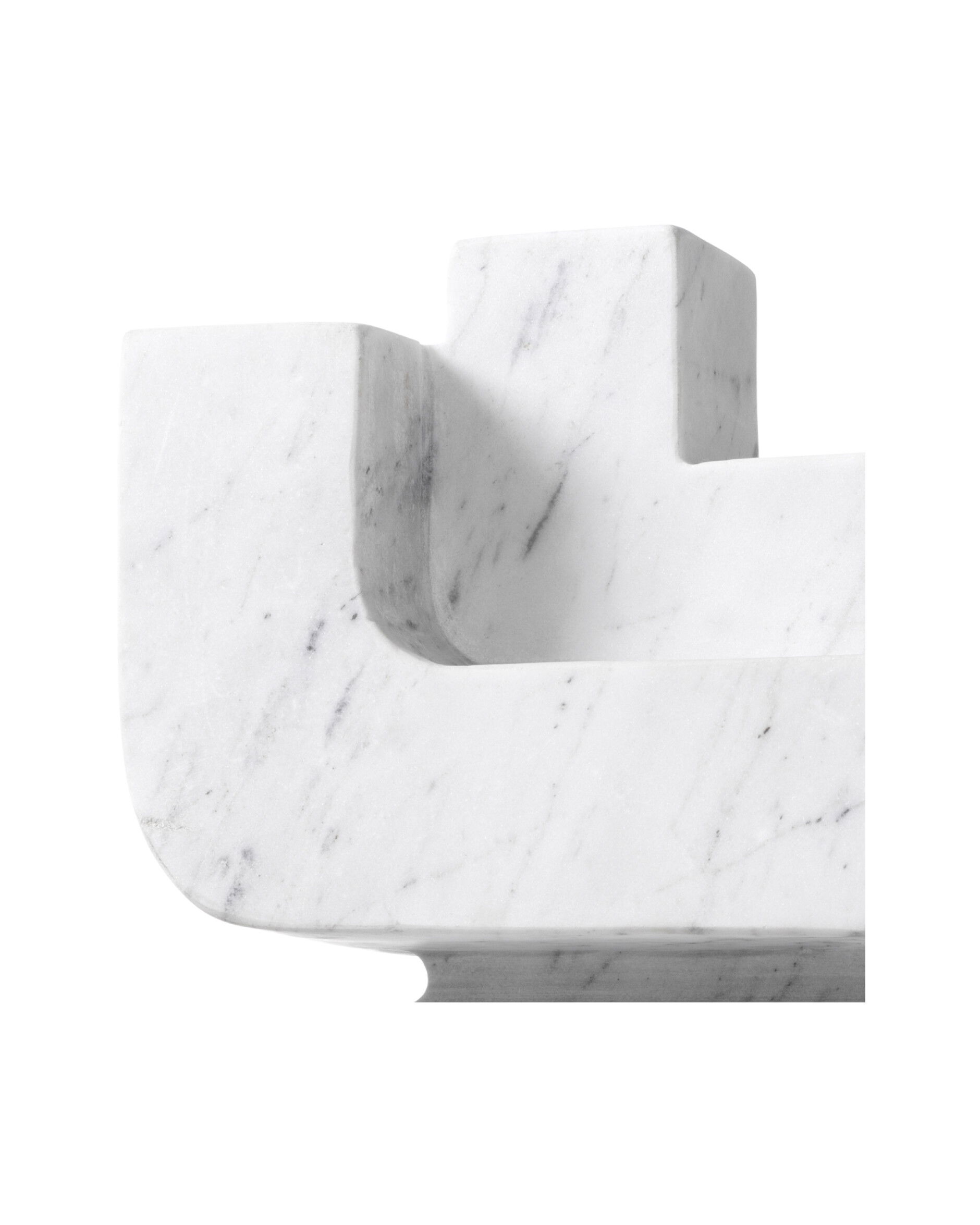 Alaistair Decoration White Marble