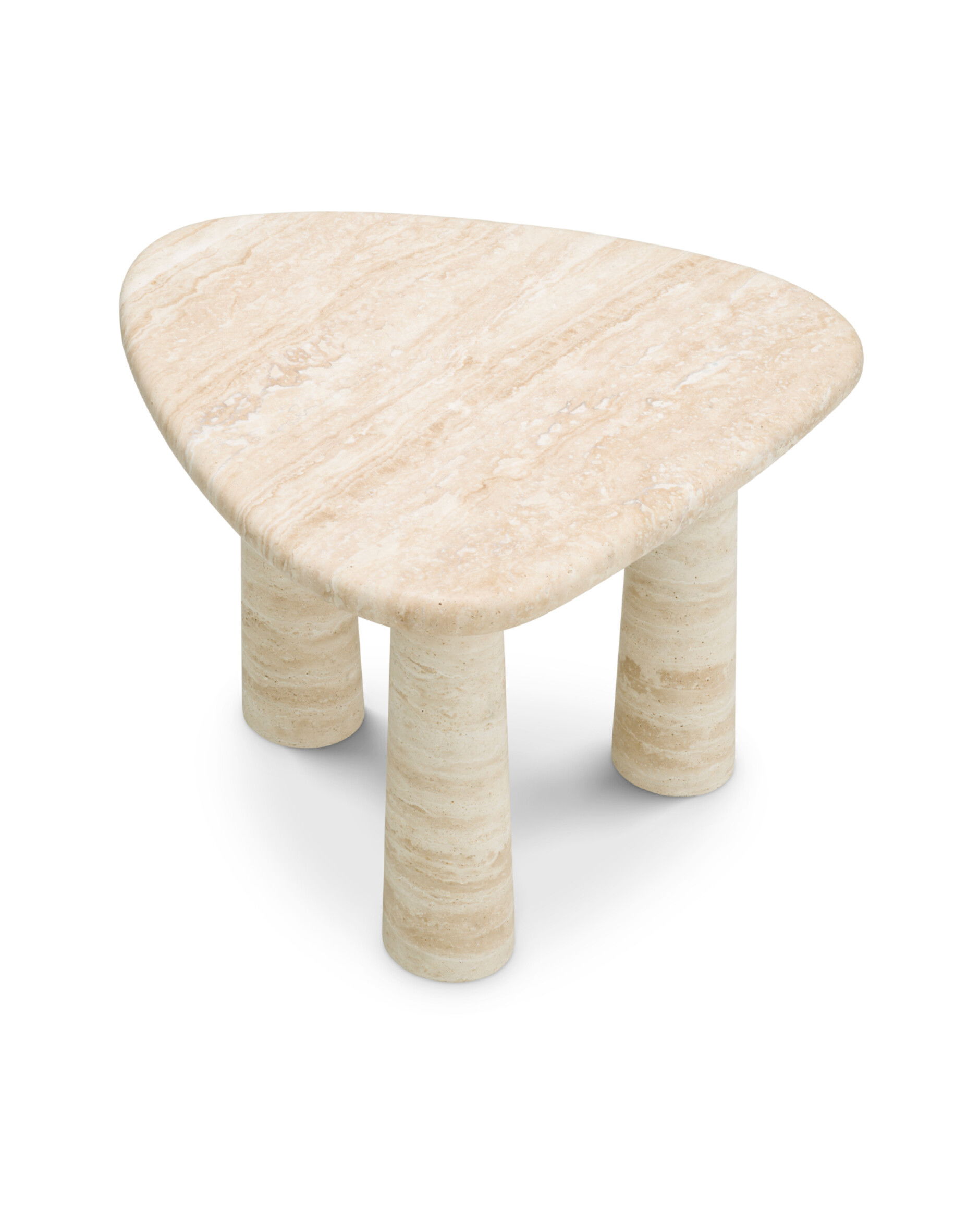 Larino Side Table Travertine
