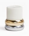 Marriage Candle Holder Gold/Silver