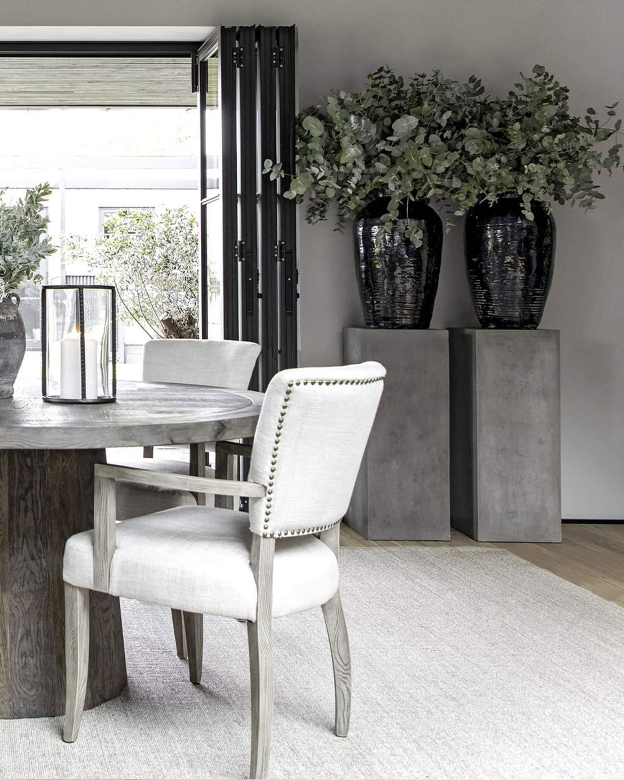 Campos piedestal grå