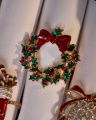 Rosette Wreath Napkin Ring