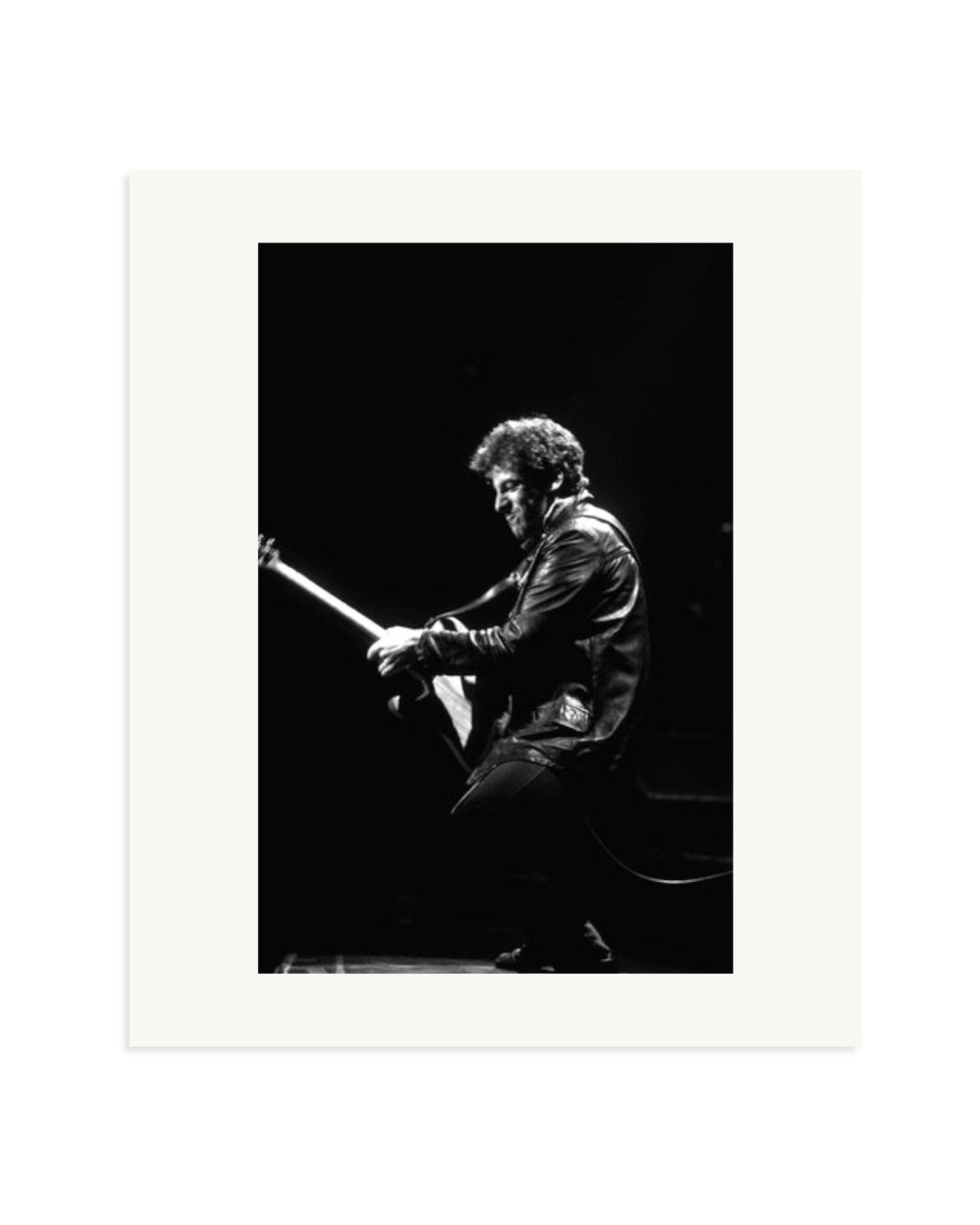 Bruce Springsteen In Detroit Print Only / Large