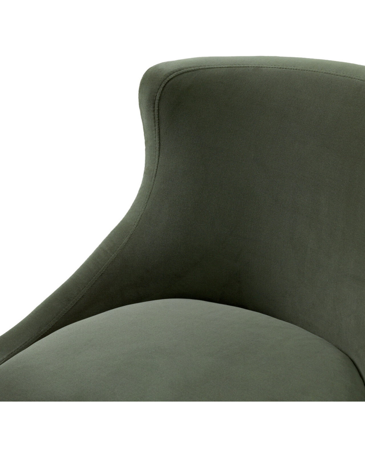 Chavelle dining chair torrin green velvet
