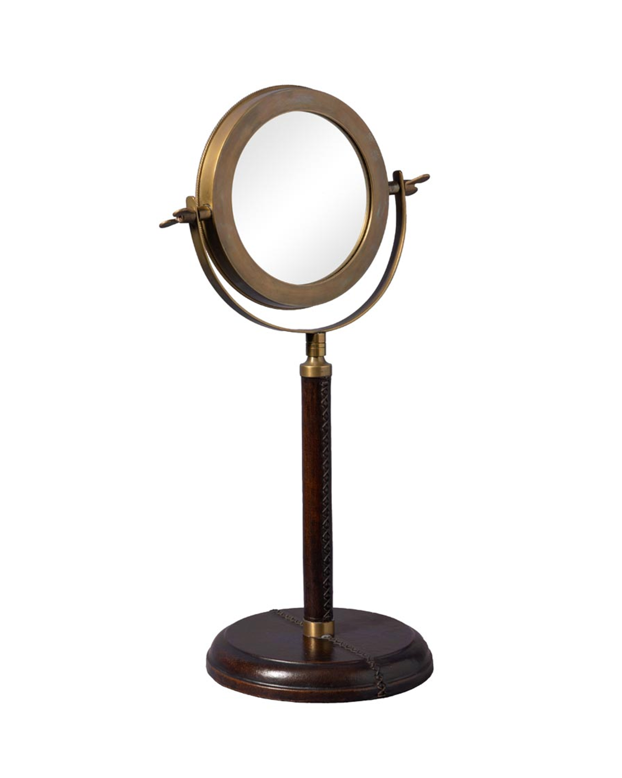 Oswald Brass Tabletop Mirror