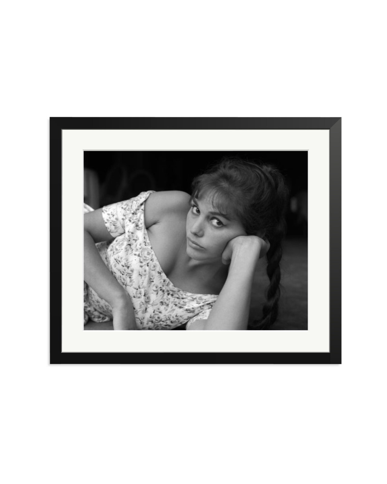Cardinale Floral Dress Portrait Black / Large