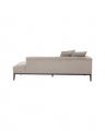 Cesare Lounge Sofa Pebble Grey