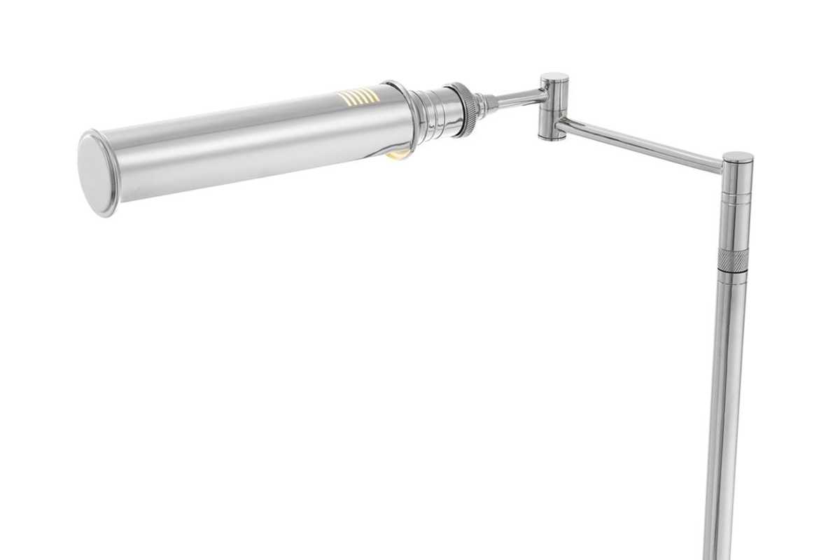 Golvlampa Kingston nickel OUTLET