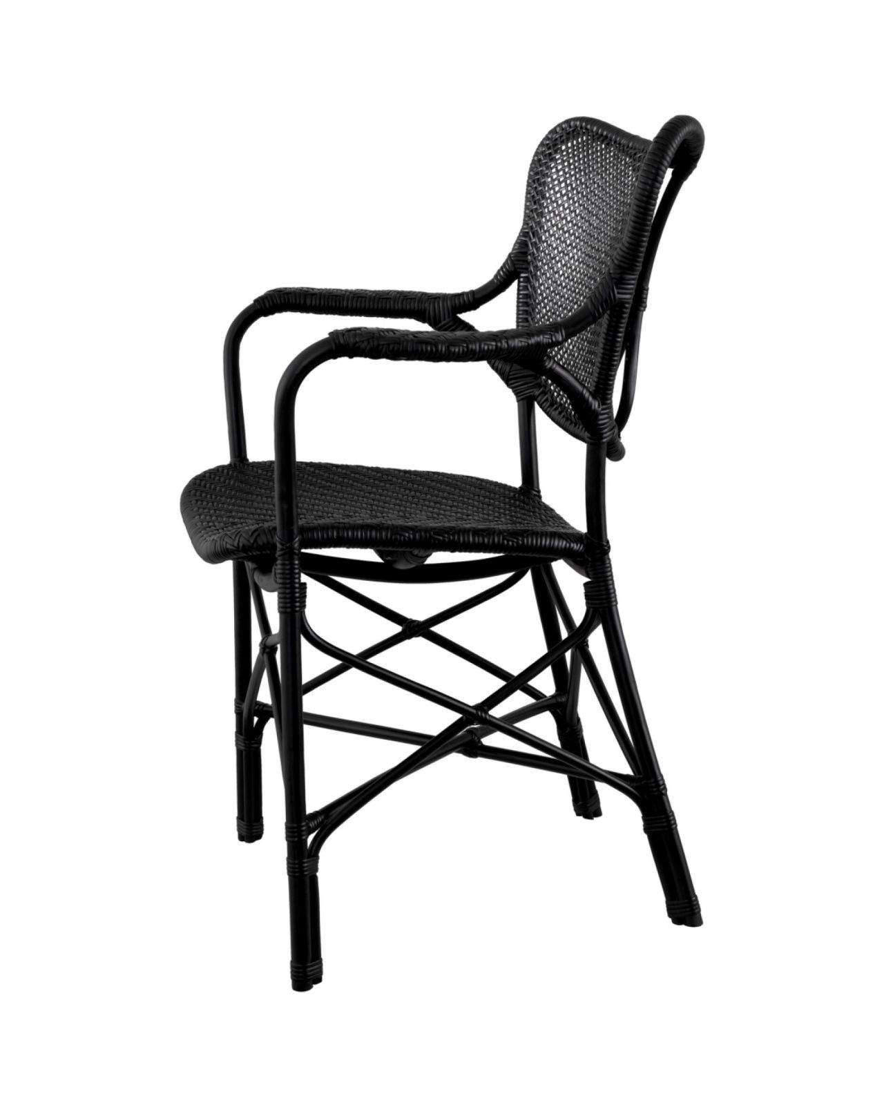 Colony Armchair Matte Black