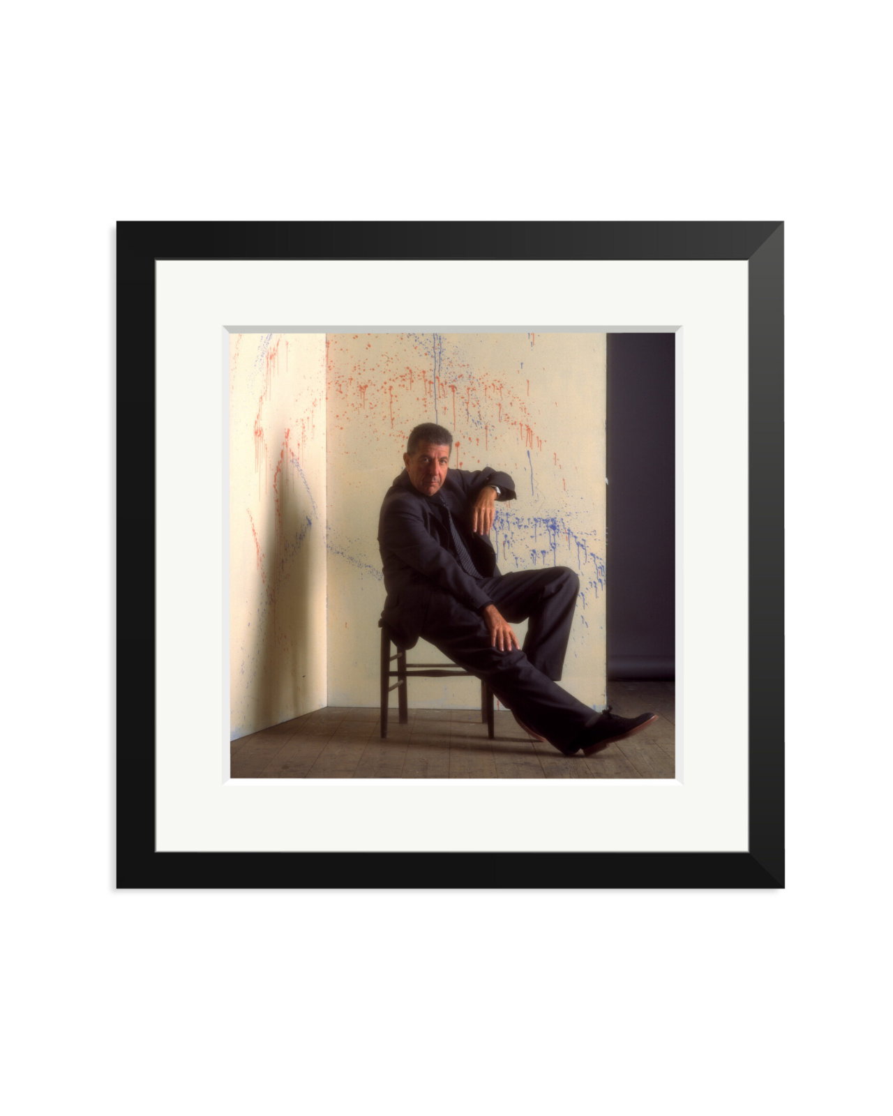 Leonard Cohen, 1994 Black / Medium
