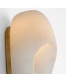 Esculpa 18" Elongated Wall Light Alabaster