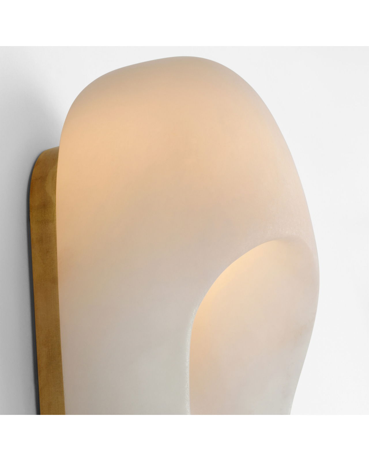 Esculpa 18" vägglampa alabaster