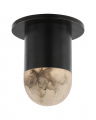 Melange Mini Monopoint Flush Mount Bronze