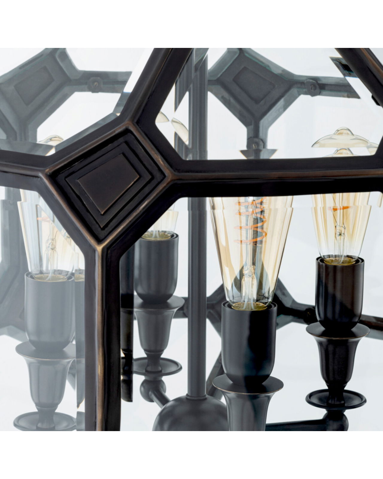 Olympia plafondlamp brons