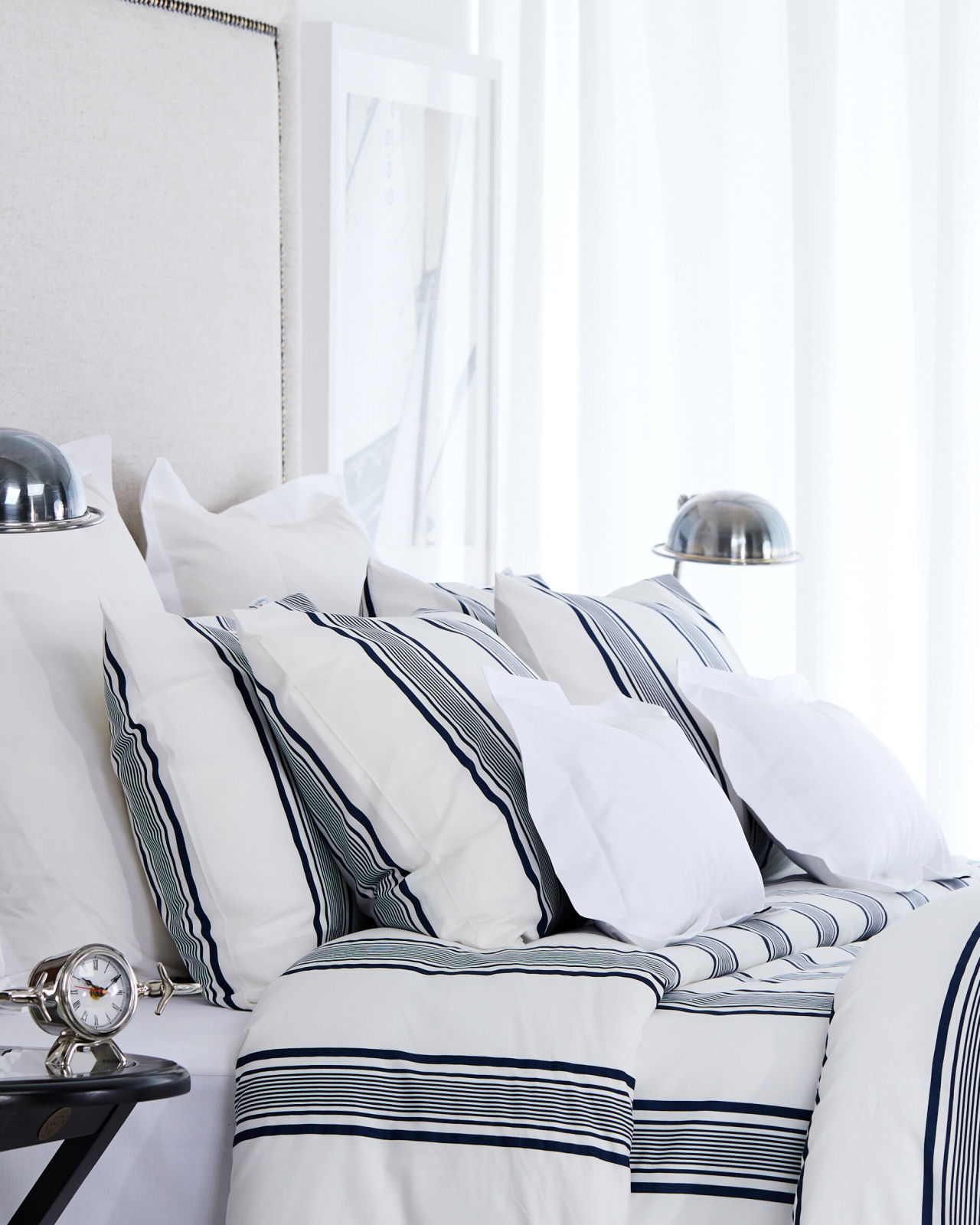 Cap Ferrat Bettbezug-Set gestreift