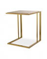 Cocktail Side Table Brass