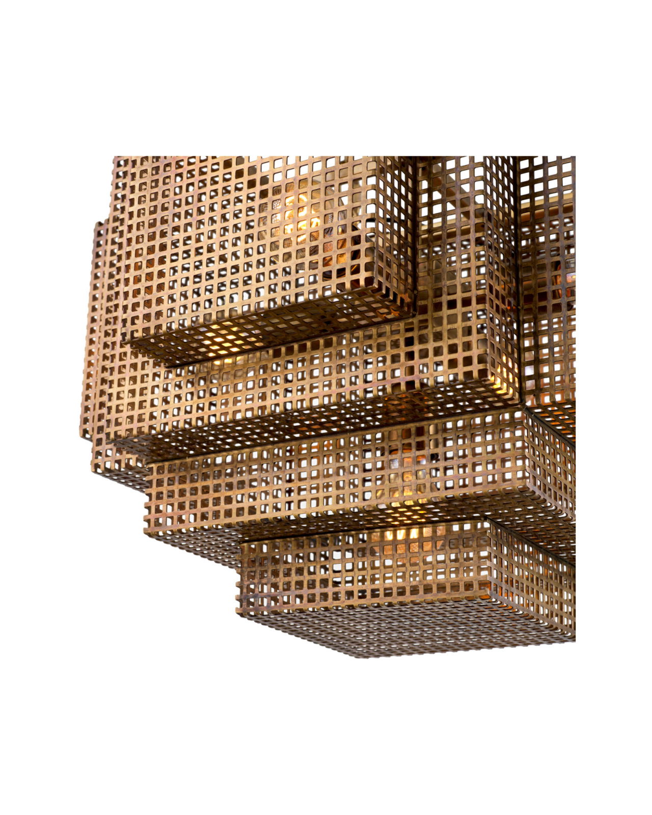 Geary Pendant Vintage Brass