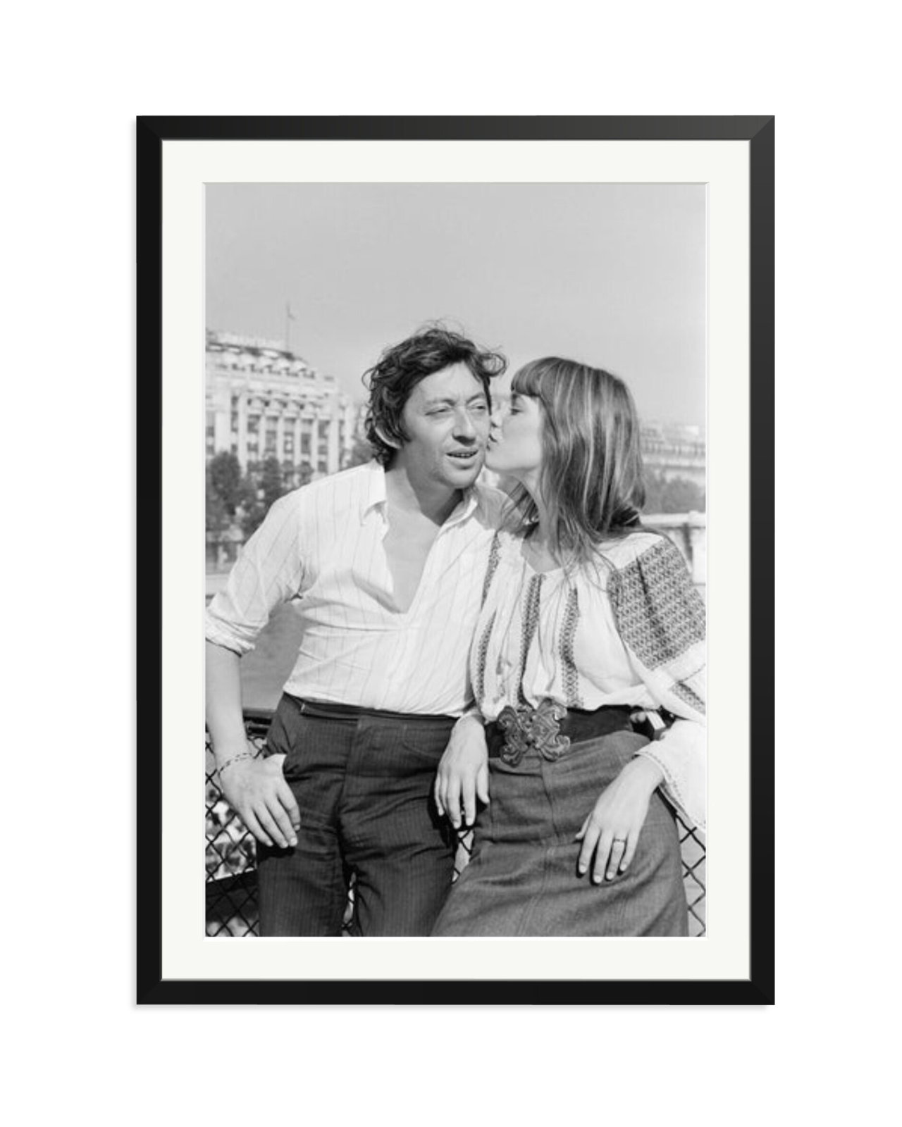 Gainsbourg and Birkin in Paris Black / XXL