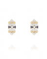 Petite Navette earrings crystal
