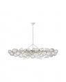 Talia Linear Chandelier White Large