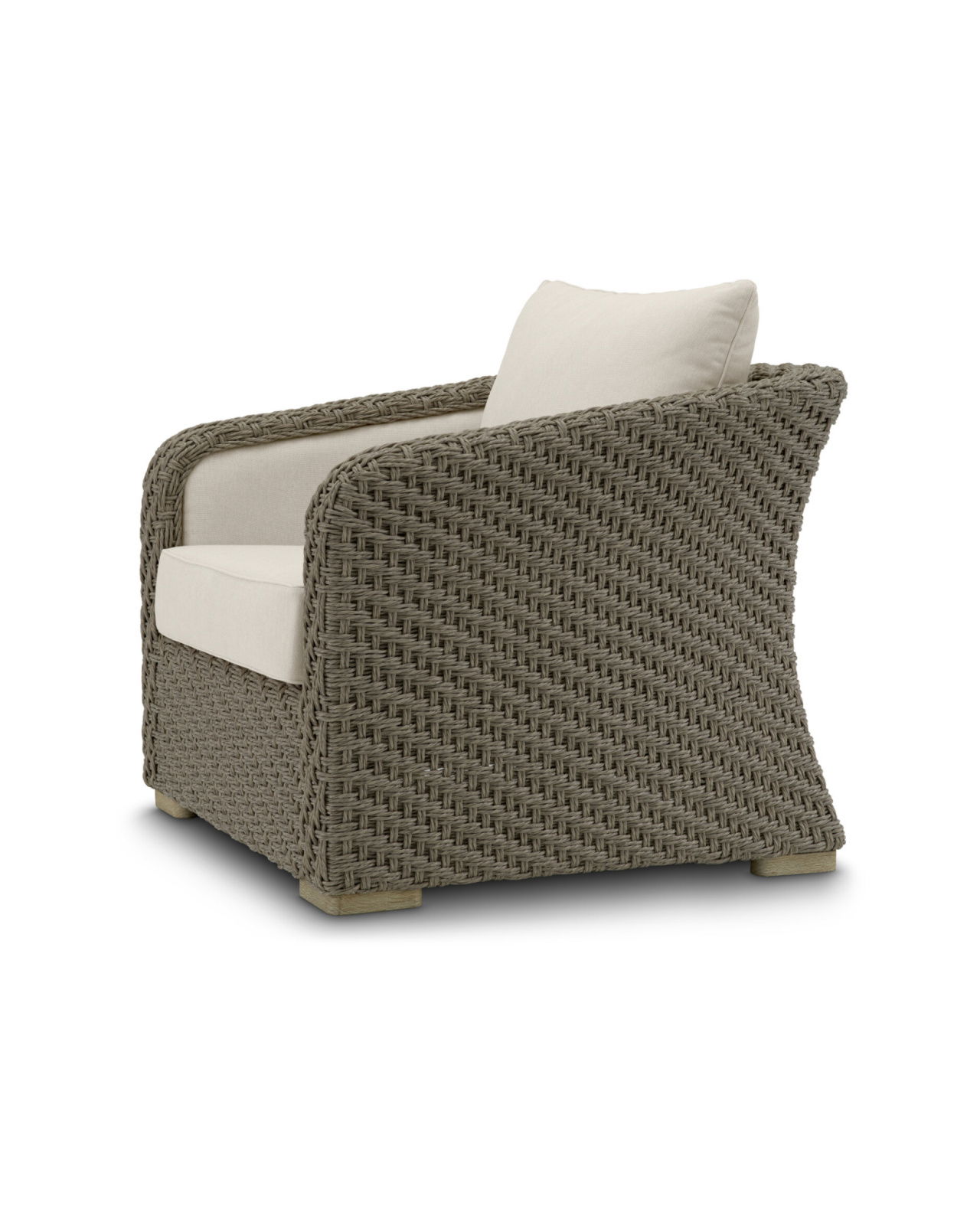 Bryson fåtölj viola sand