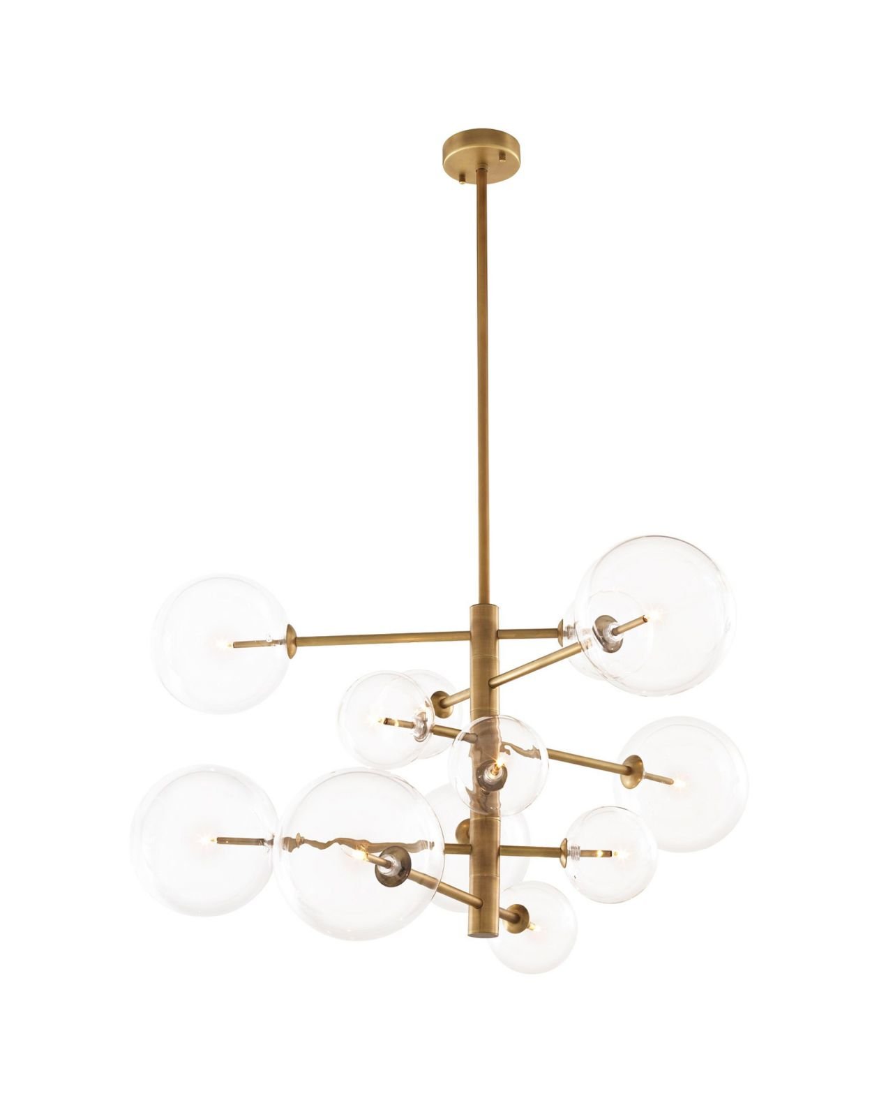 Argento Ceiling Lamp Brass