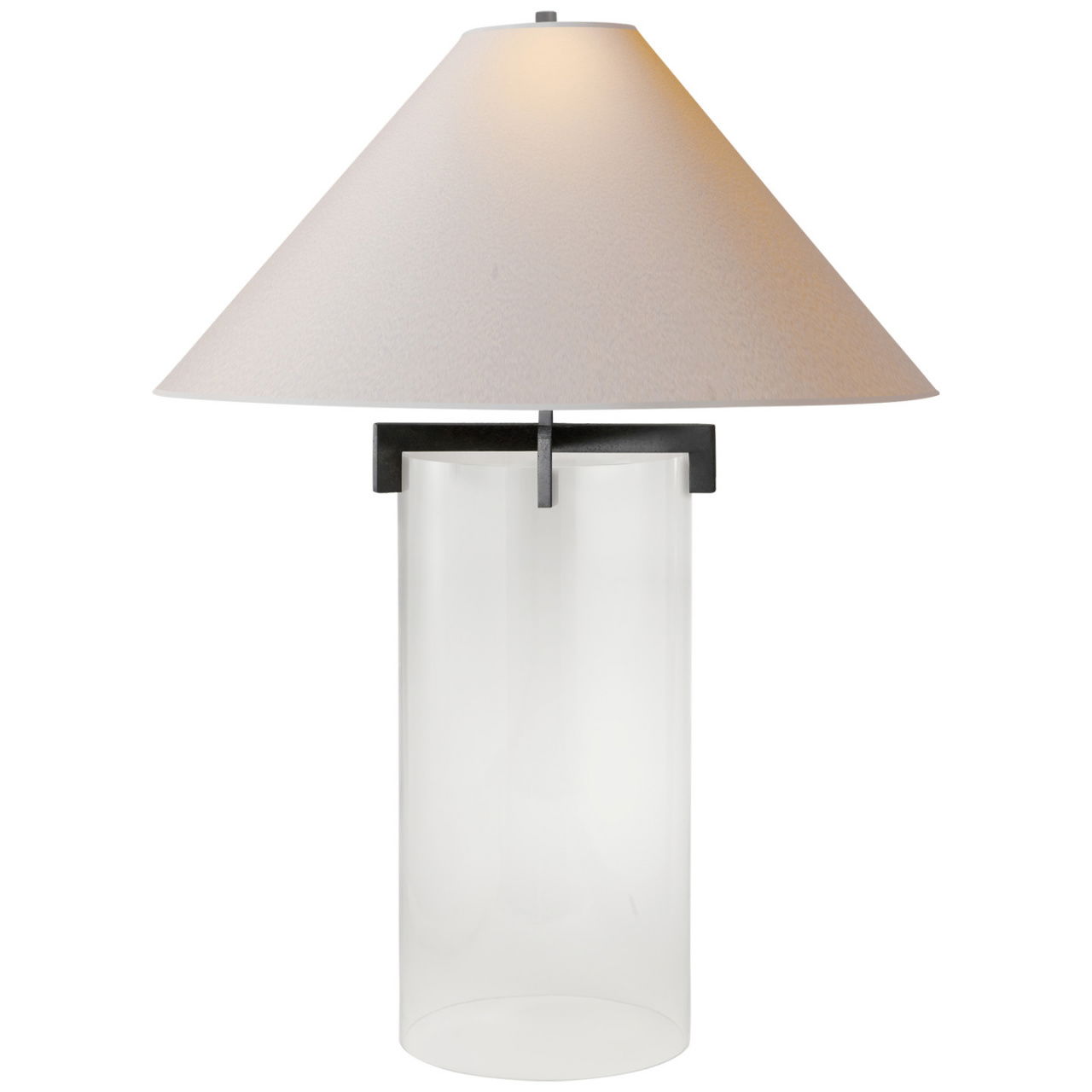Brooks Table Lamp Crystal & Black