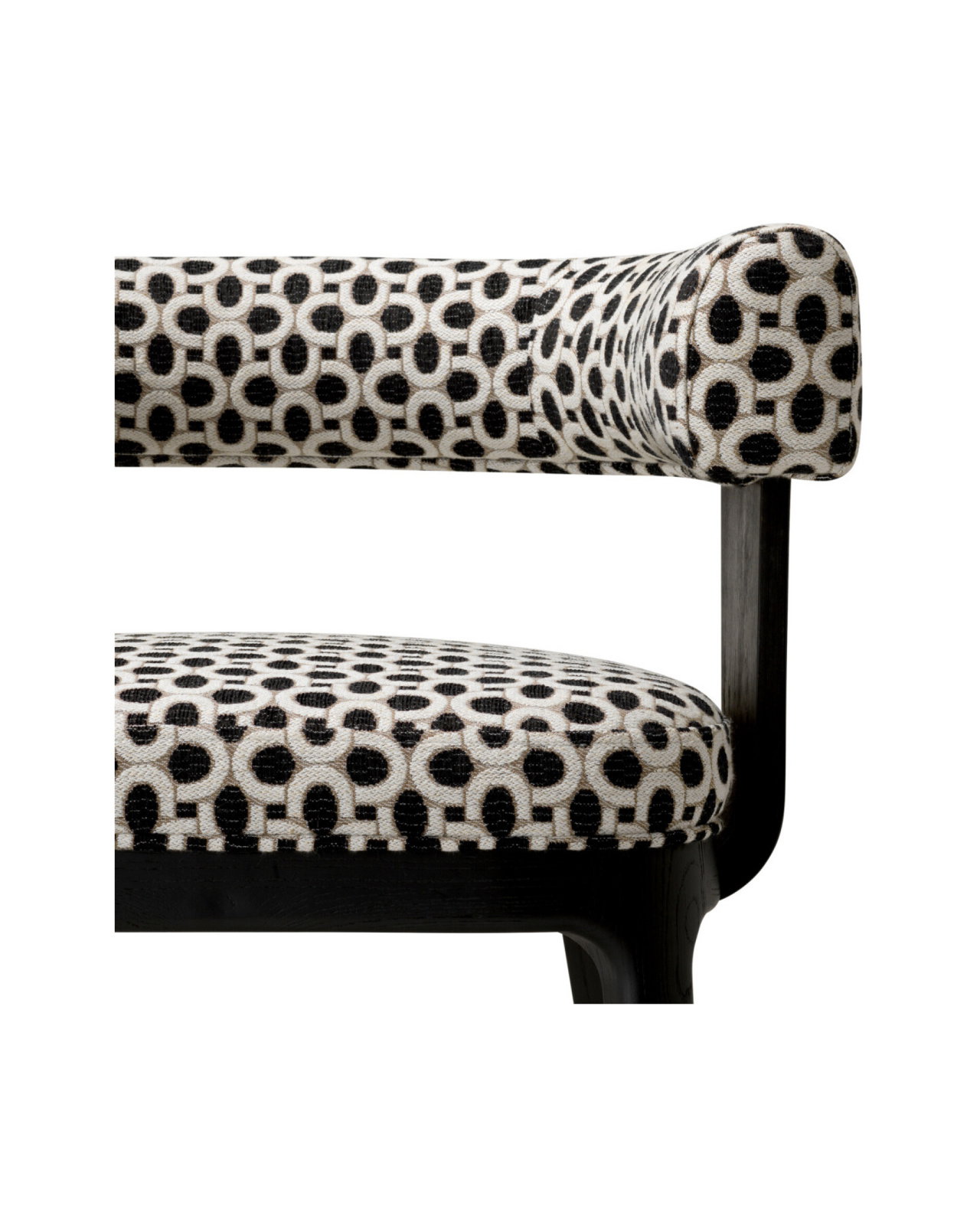 Dubois armchair Sunbeam Black