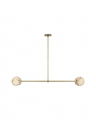 Melange 54" Linear Pendant Antique-Burnished Brass
