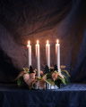 Jubel Advent Candlestick Silver