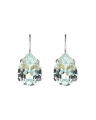 Mini Drop Clasp Ohrringe rhodium light azore