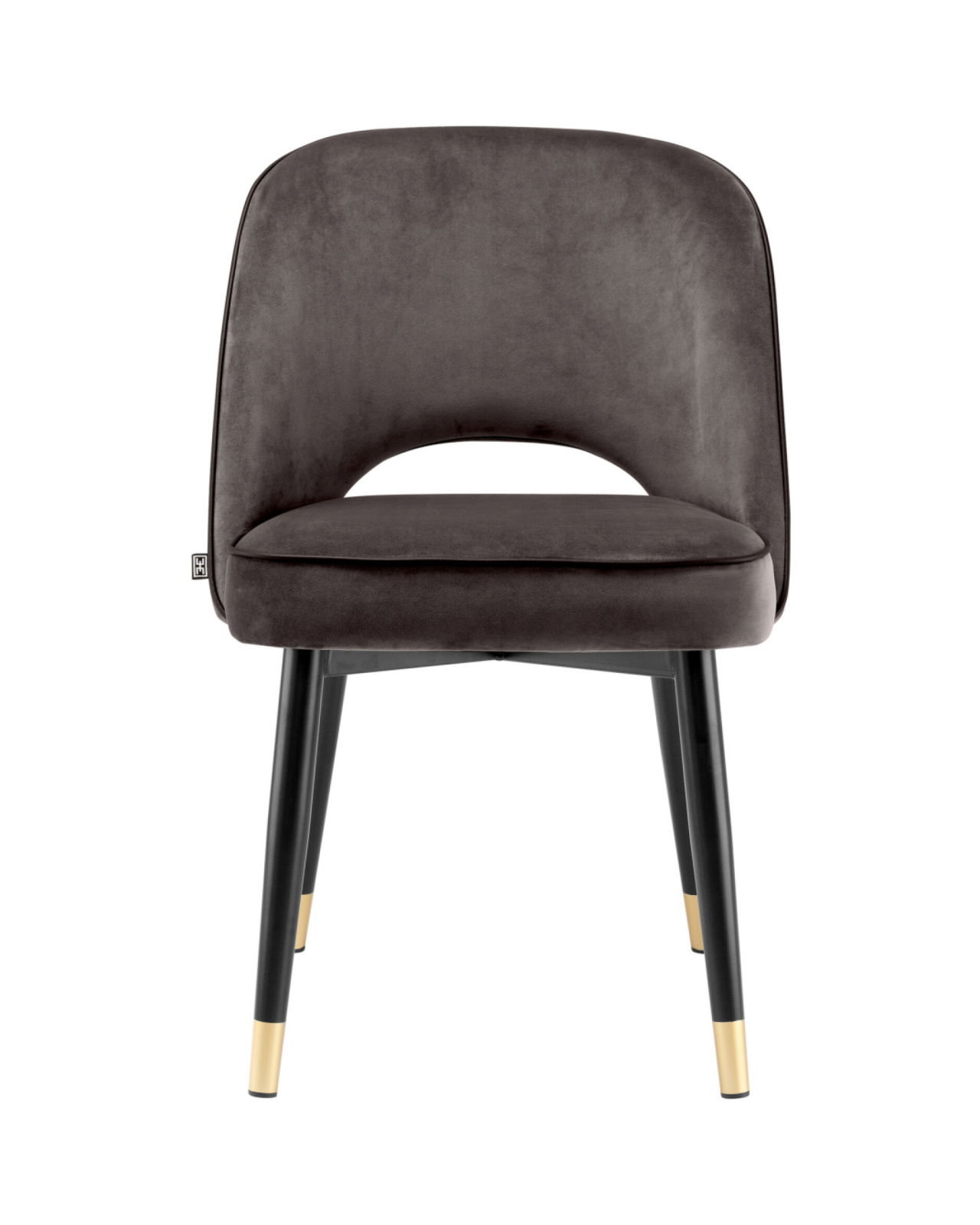 Cliff matstolar savona grey velvet 2-set