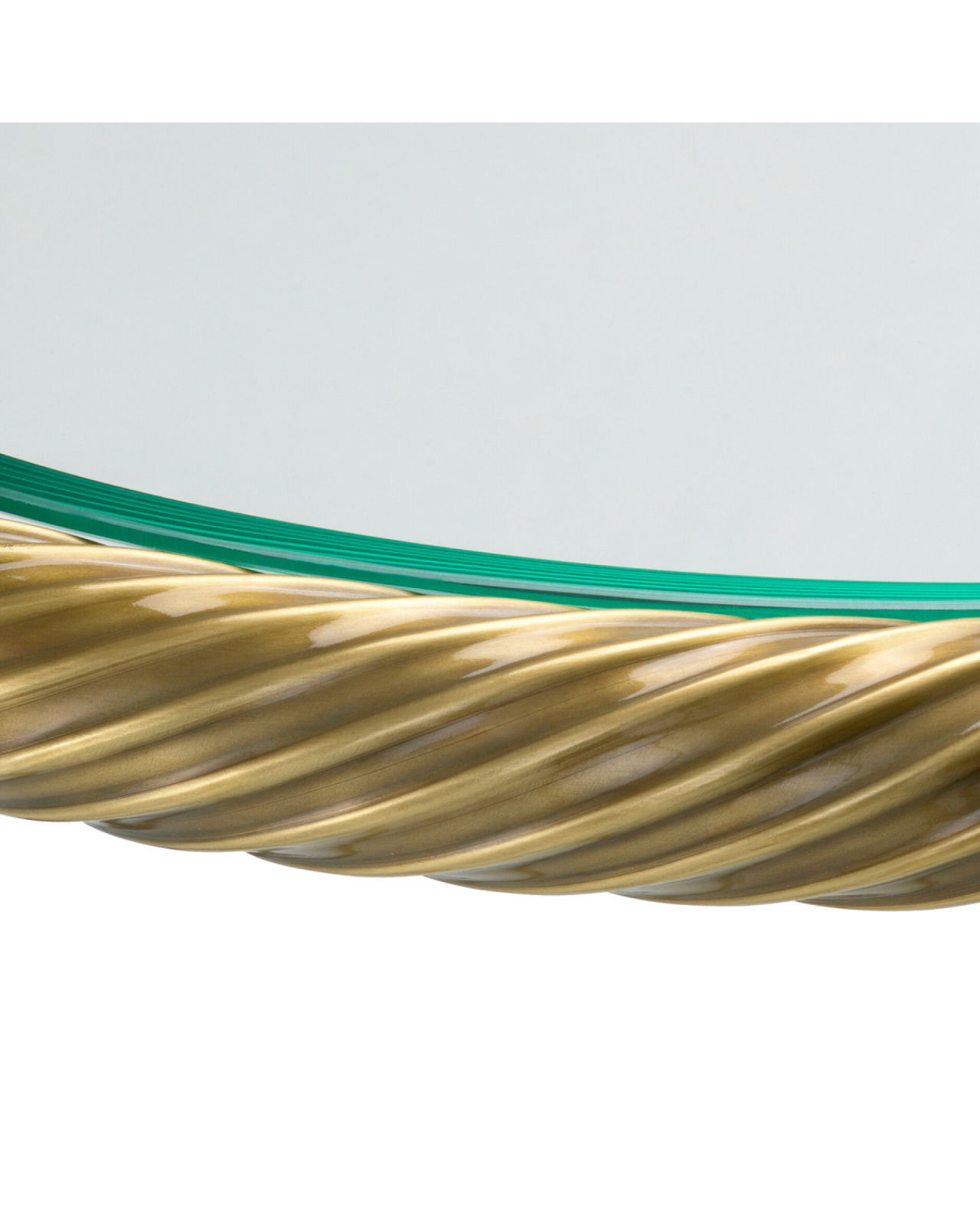 Addison sidobord antik mässing 2-set