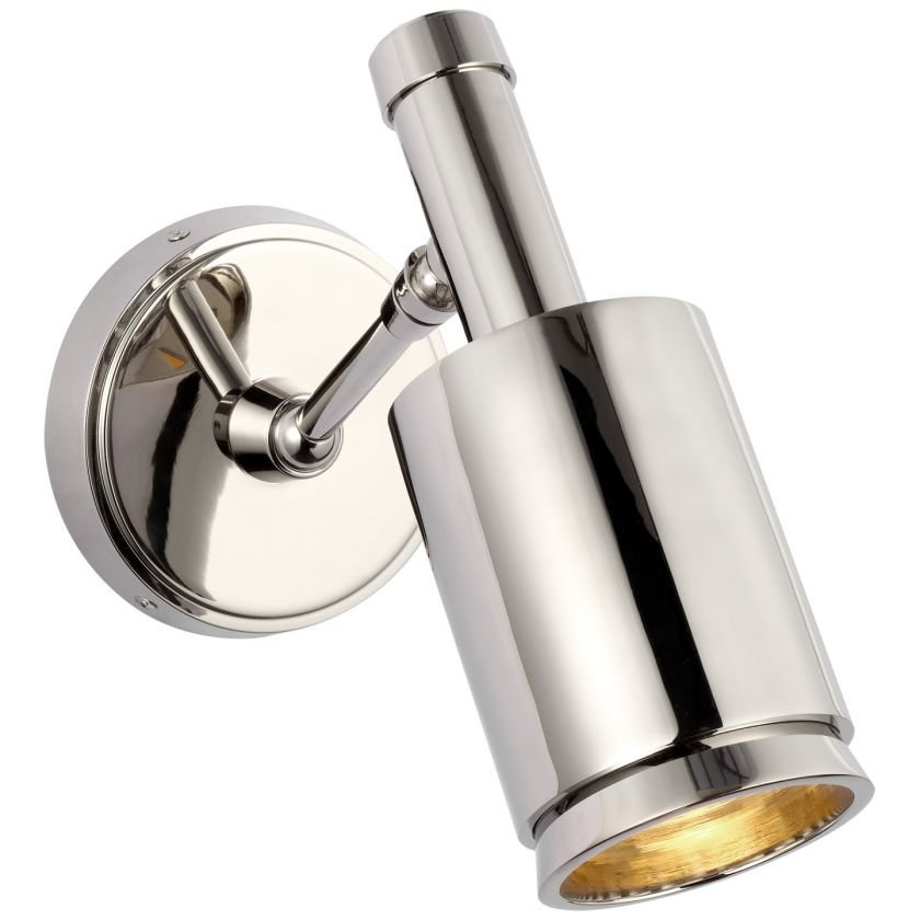 Anders Small Articulating Wall Light Polished Nickel