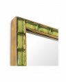 Torino mirror brass