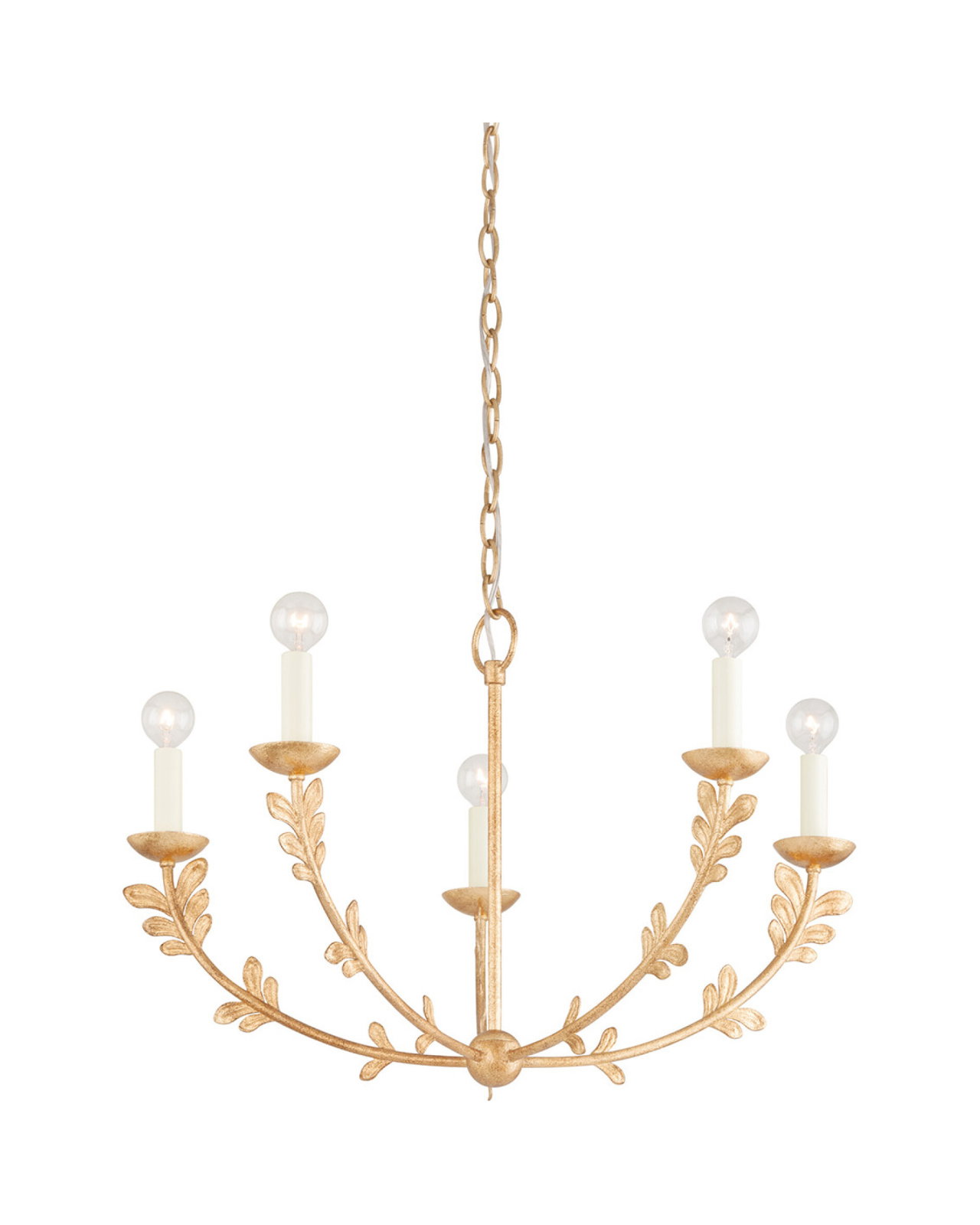 Florian lysekrone vintage gold