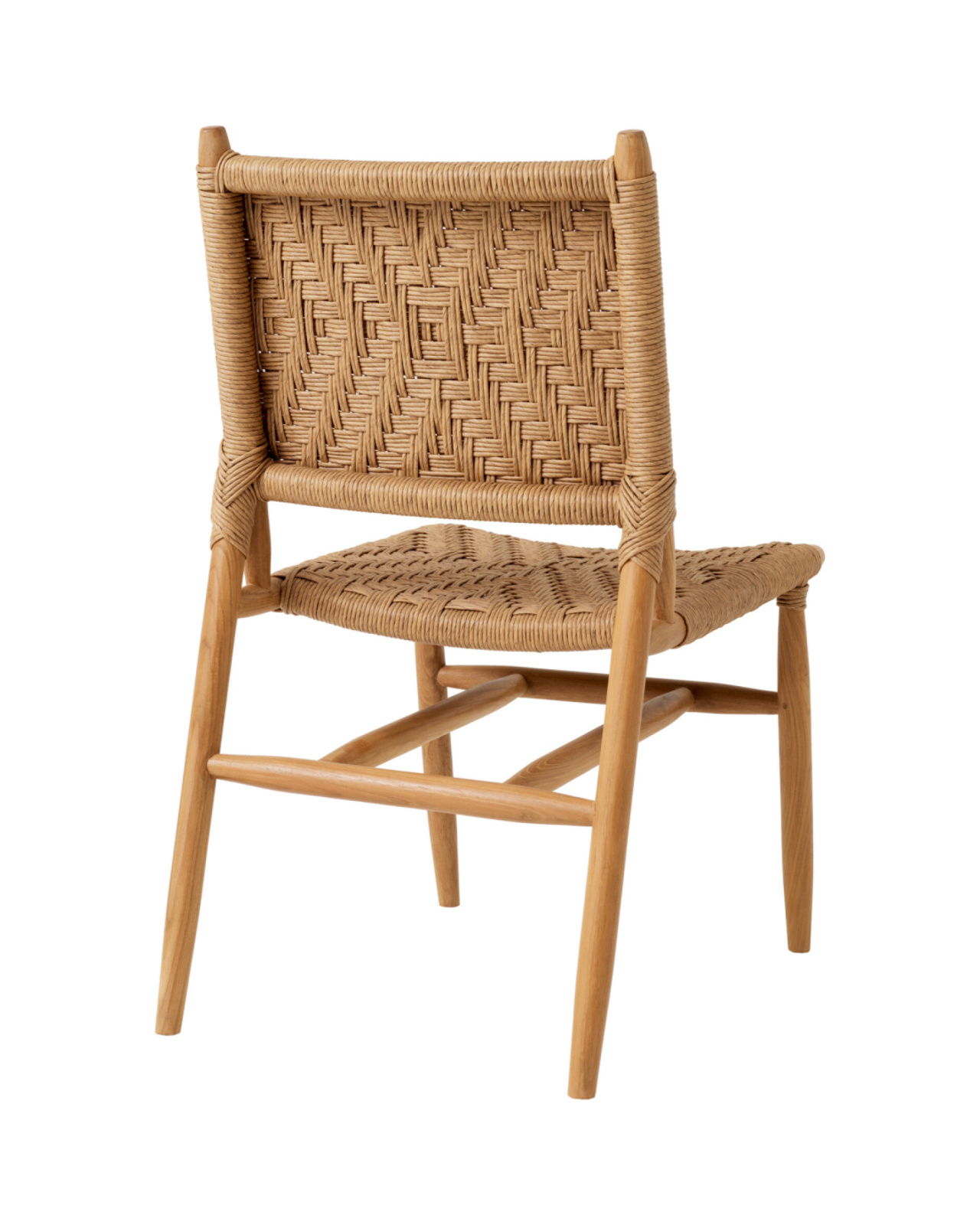 Laroc matstol natural teak 2-set