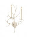 Branch Sconce Old White