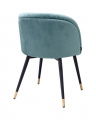 Dining Chair Chloé savona blue velvet set of 2